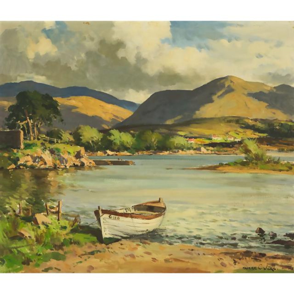 MIDDLE LAKE, KILLARNEY by Maurice Canning Wilks