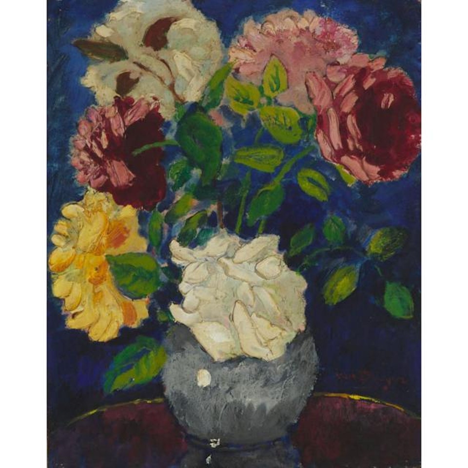 DAHLIAS (ALSO CALLED BOUQUET DE FLEURS) by Kees van Dongen