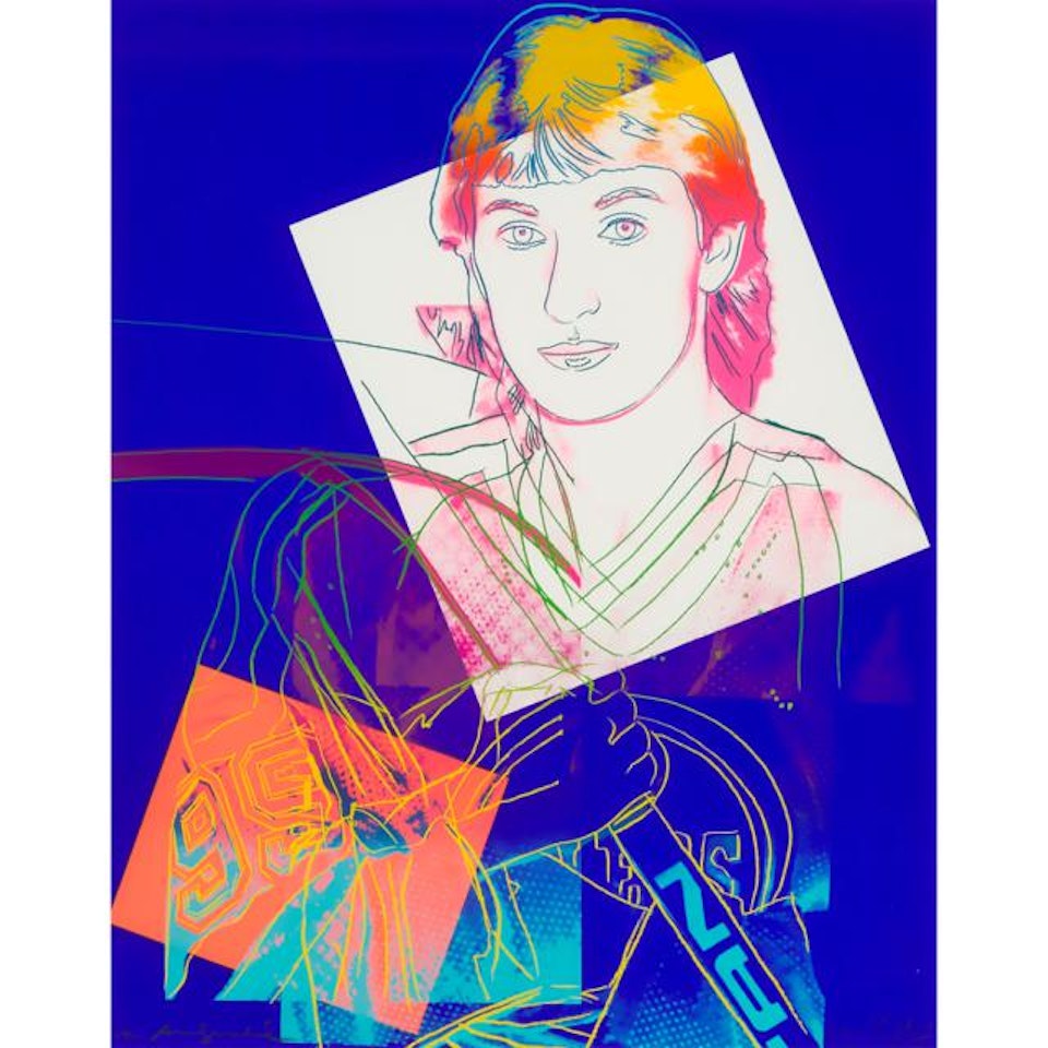 WAYNE GRETZKY #99, 1984 [F&S, II.306] by Andy Warhol