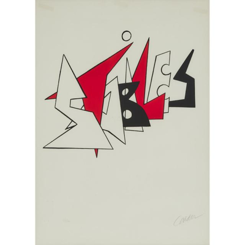 STABILES I by Alexander Calder