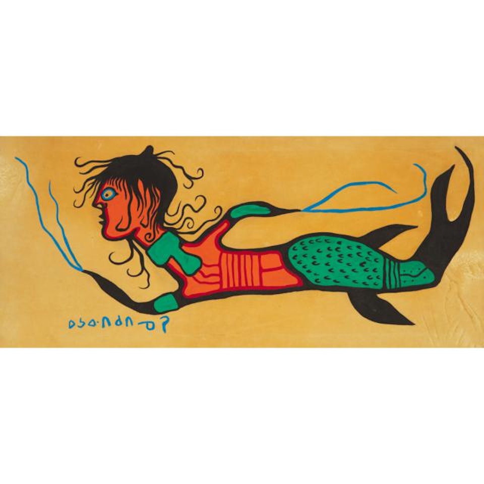 THE MERMAN by Norval Morrisseau