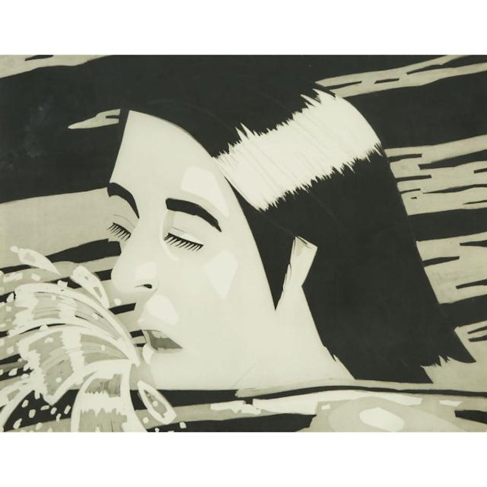 THE SWIMMER by Alex Katz