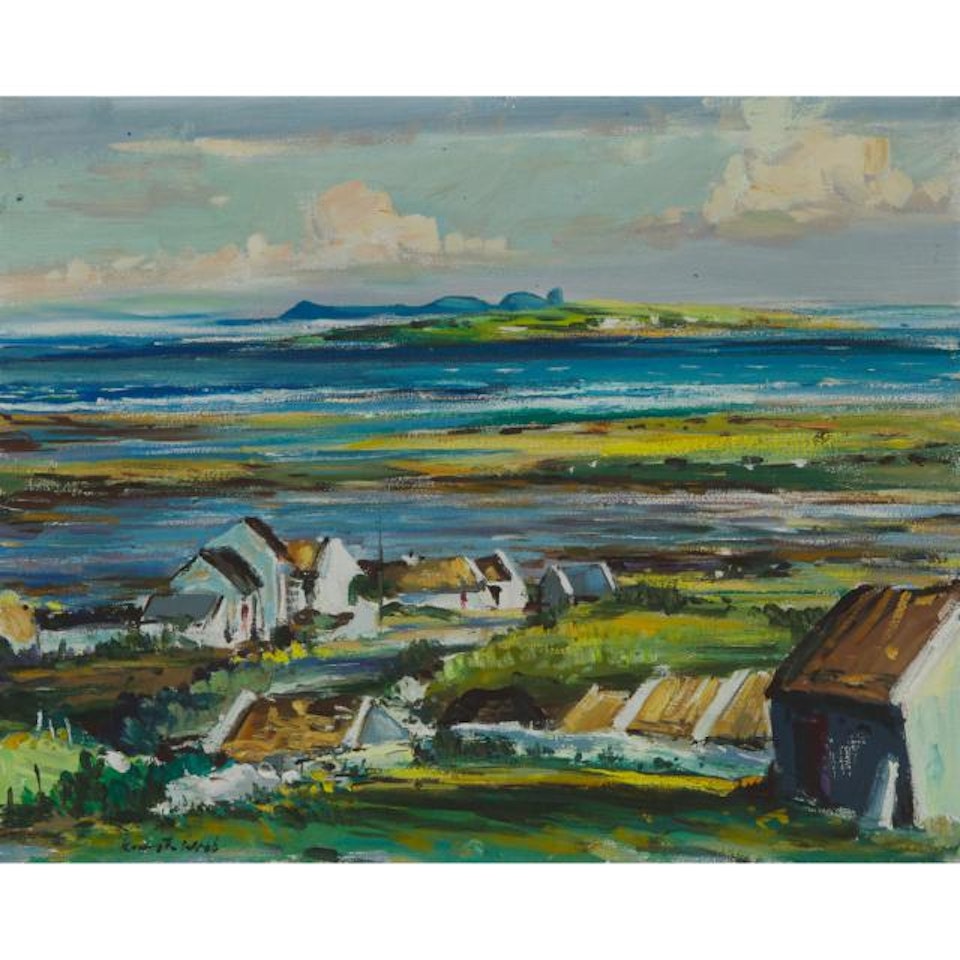 TORY ISLAND OFF N.W. COAST OF DONEGAL by Kenneth Webb