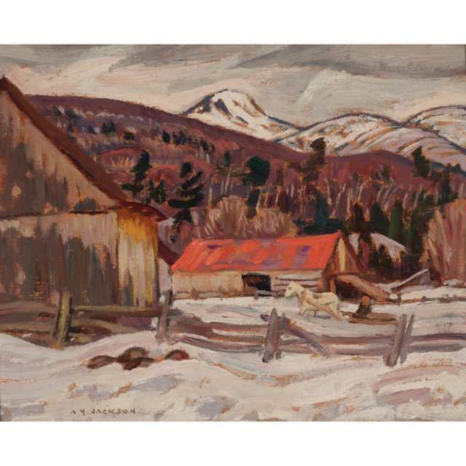 THE RED BARN by Alexander Young Jackson