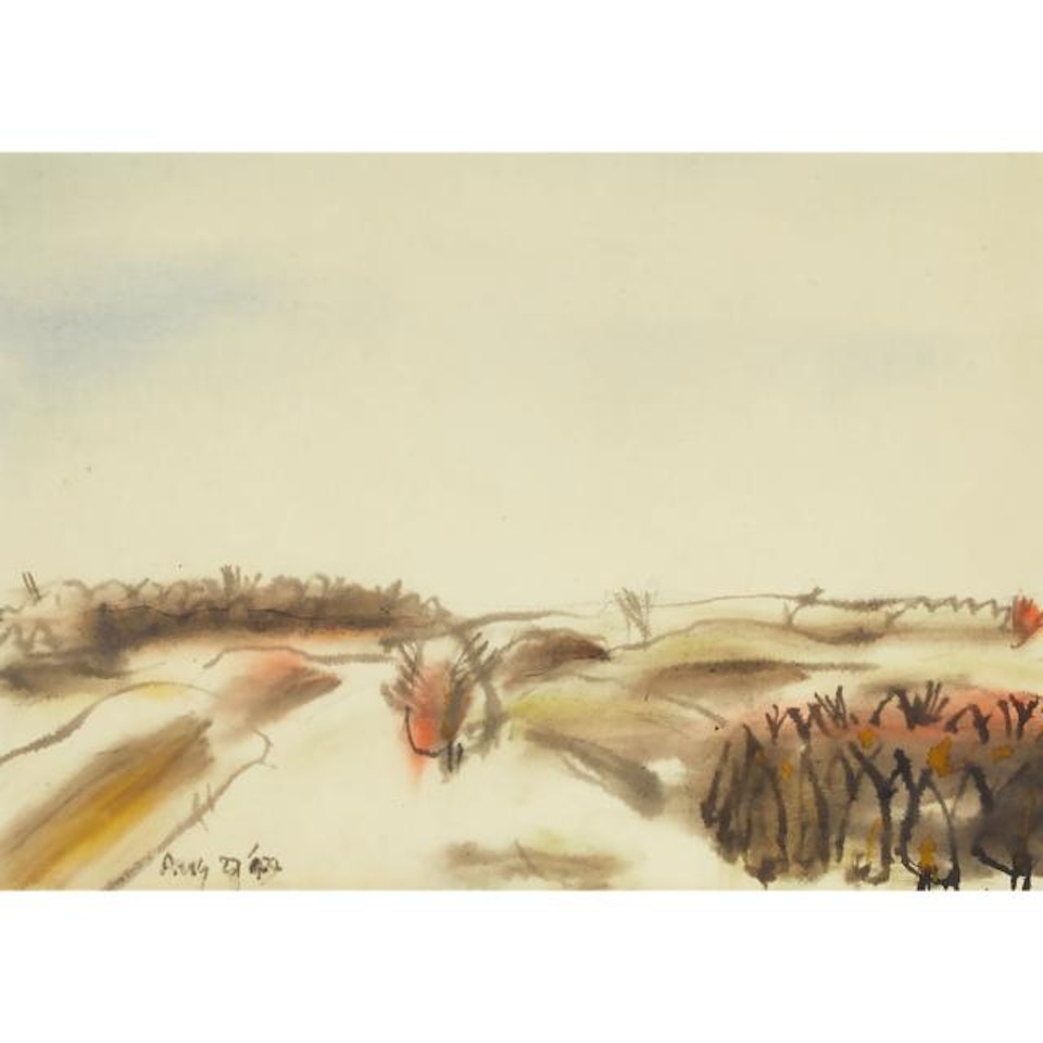 BUSH AND PASTURE by David Brown Milne
