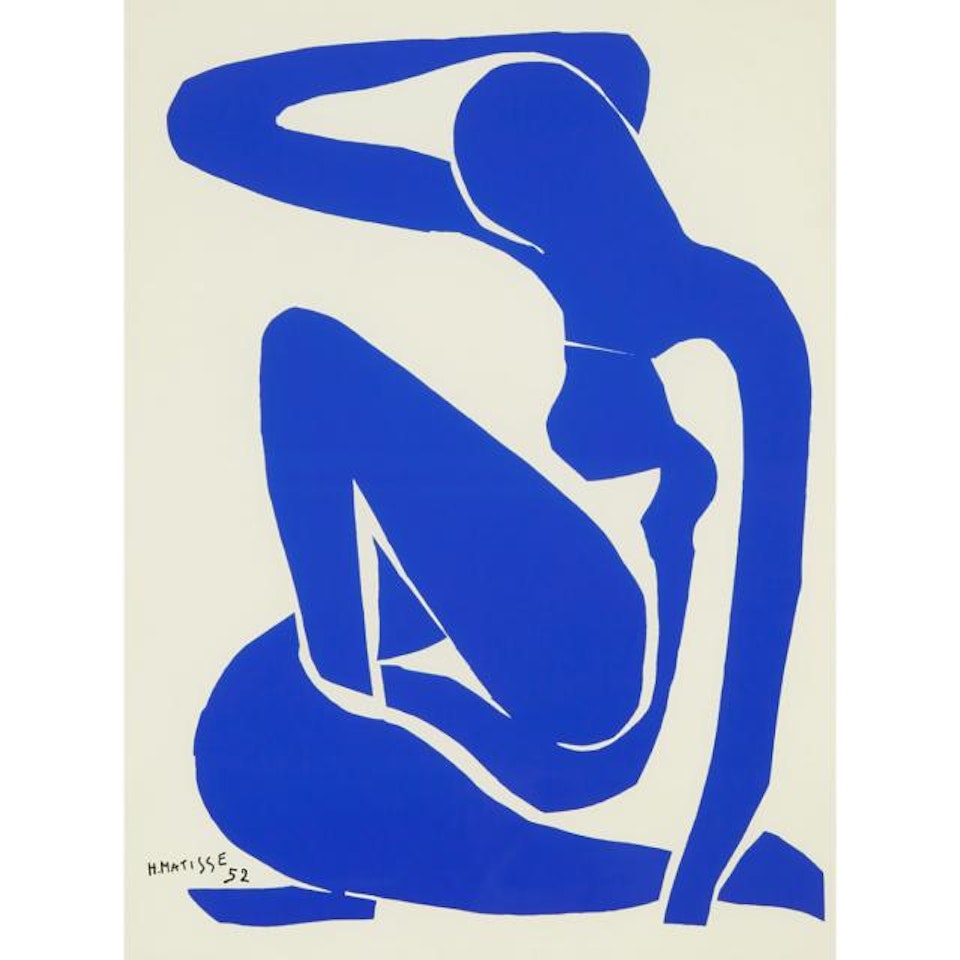 NU BLEU II by Henri Matisse
