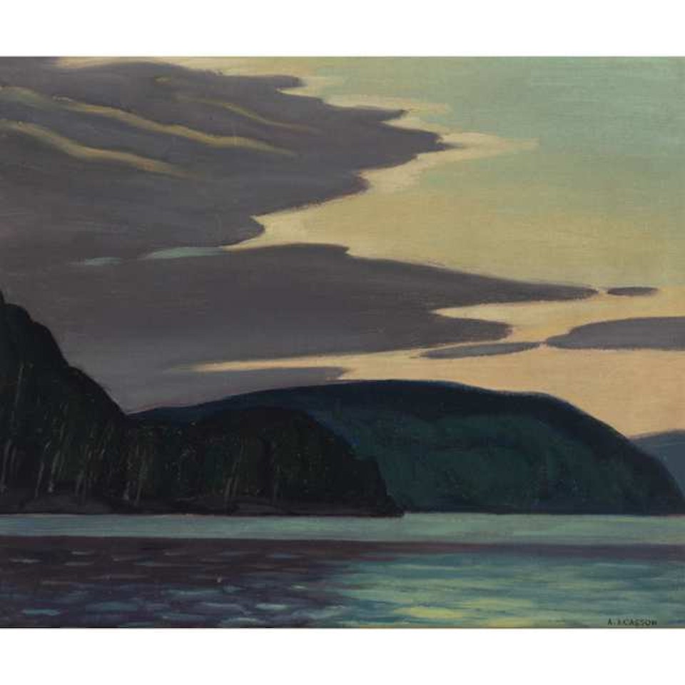 LAKE AT TWILIGHT by Alfred Joseph Casson