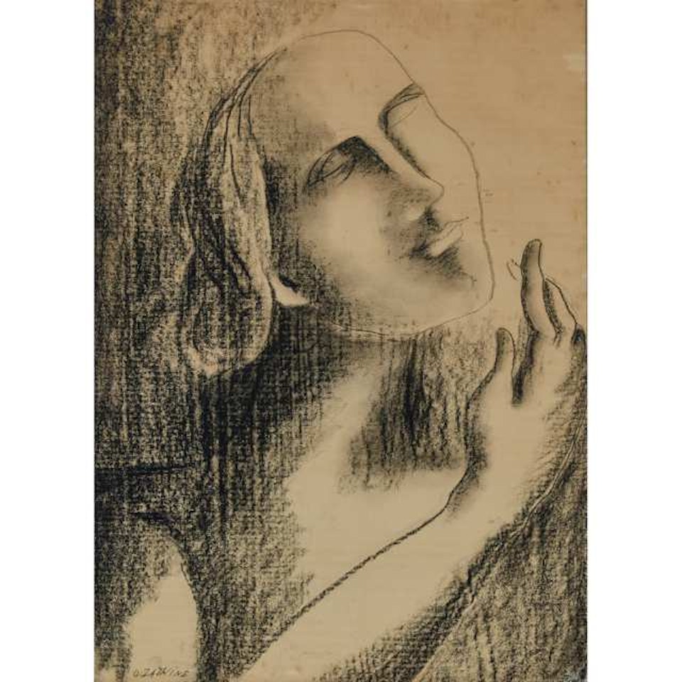 HEAD OF A WOMAN by Ossip Zadkine