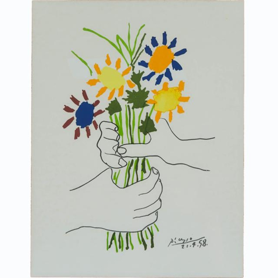 BOUQUET OF PEACE by Pablo Picasso