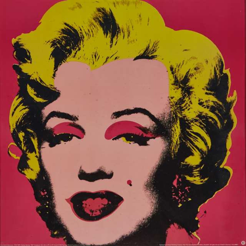 MARILYN MONROE (PINK) by Andy Warhol