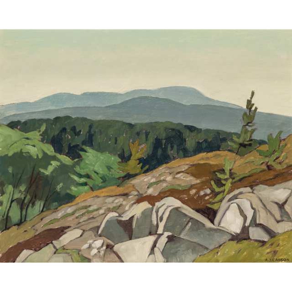 OVERLOOKING FROOD LAKE by Alfred Joseph Casson