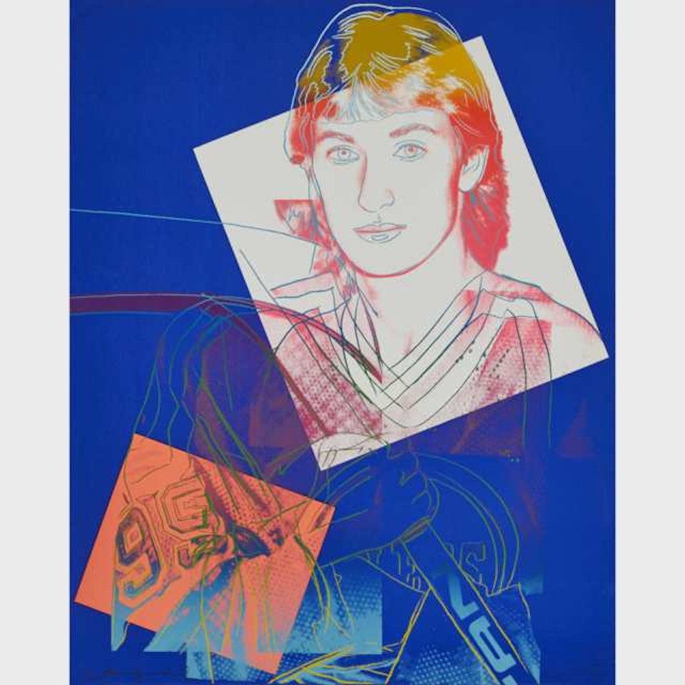 WAYNE GRETZKY #99,; [FELDMAN & SCHELLMANN, II. 306] by Andy Warhol