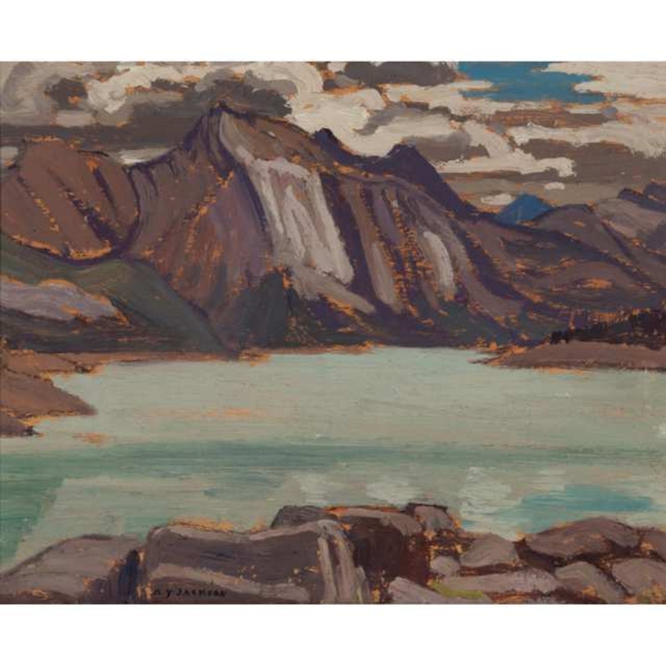 ROCKY MOUNTAIN SKETCH by Alexander Young Jackson