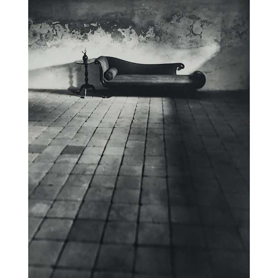 IN THE CELLAR, WILLIAMSBURG, VIRGINIA by André Kertész