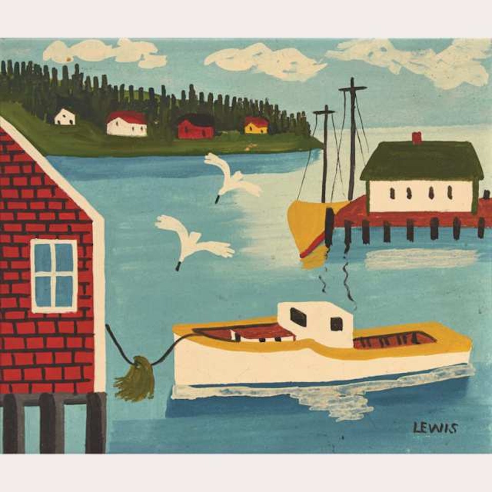 THE CAPE ISLAND by Maud Lewis