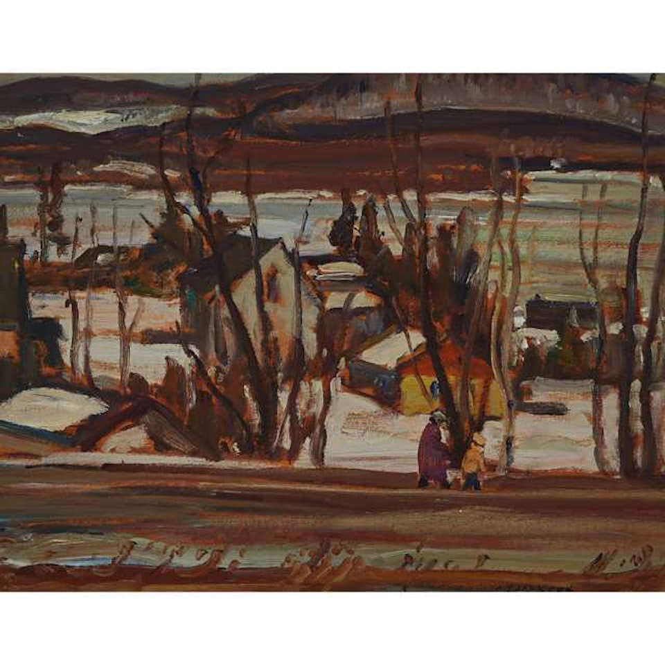 LAURENTIAN VILLAGE by Alexander Young Jackson