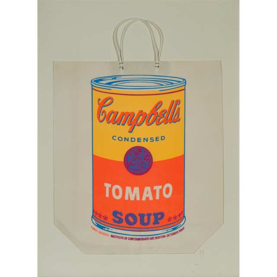 CAMPBELL"S SOUP CAN (TOMATO) by Andy Warhol