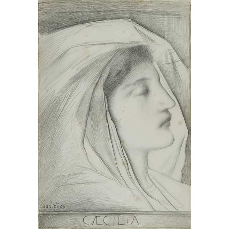 CAECILIA by Simeon Solomon