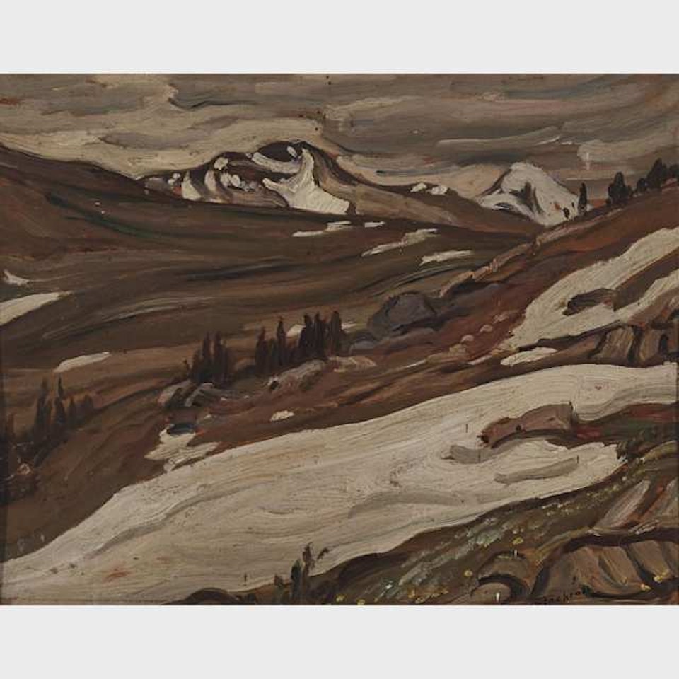 MOUNTAINS AT SUNSHINE LODGE by Alexander Young Jackson