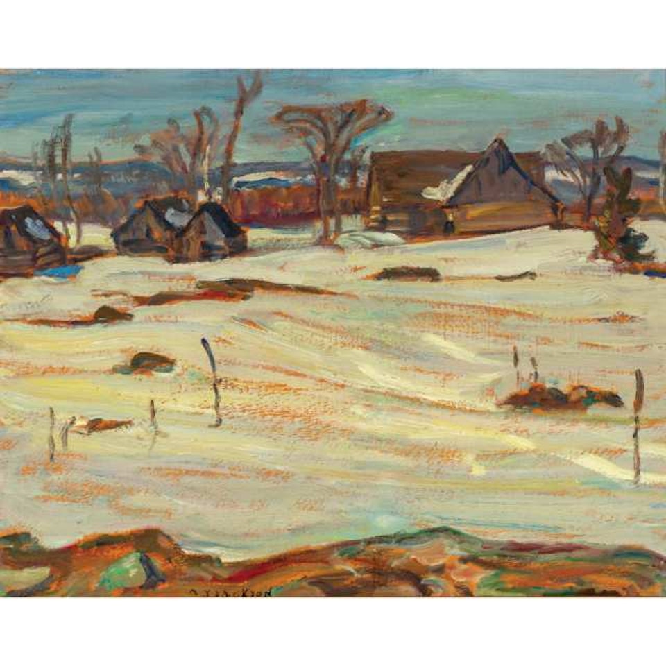 FARM, RENFREW, ONT. MARCH 1958 by Alexander Young Jackson