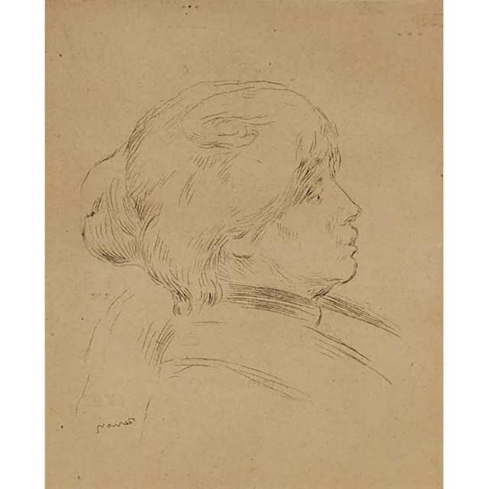 BERTHE MORISOT by Pierre-Auguste Renoir