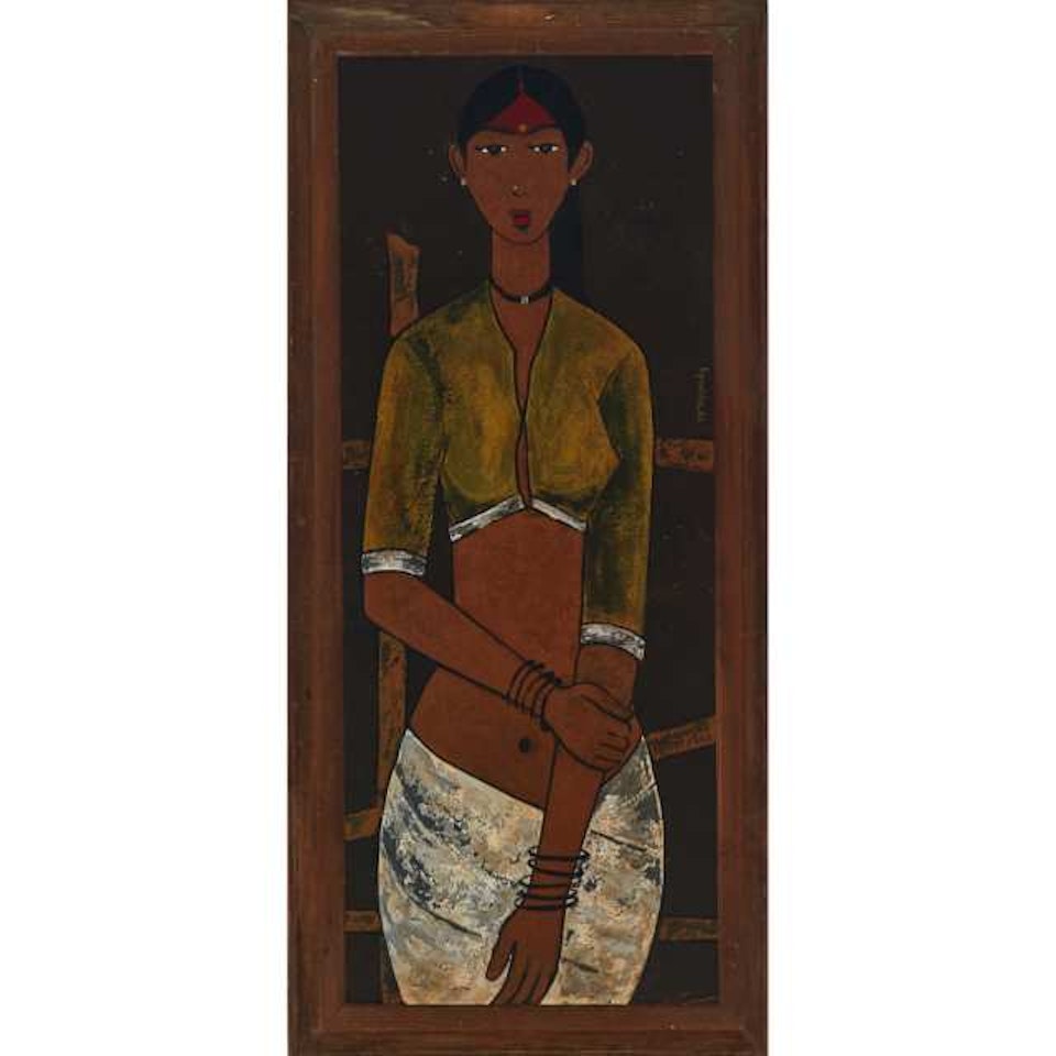 UNTITLED (YOUNG FISHER GIRL) by B Prabha