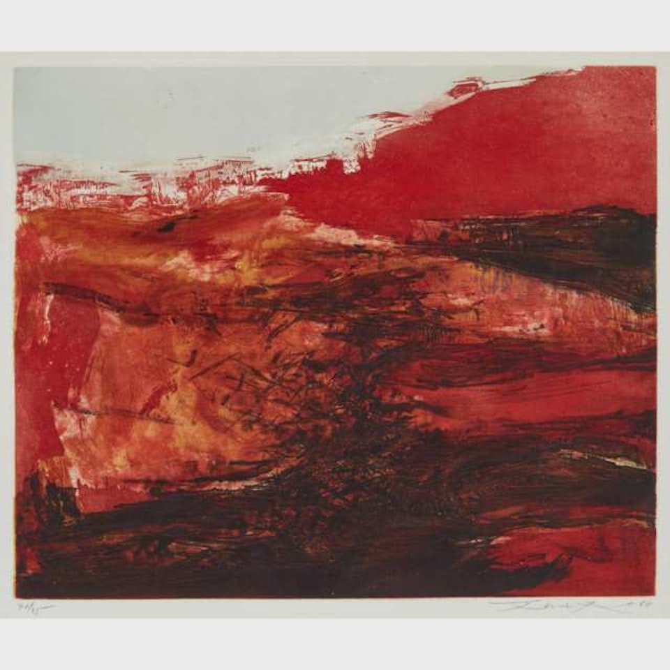 UNTITLED, 1968 [AGERUP, 192] by Zao Wou-Ki