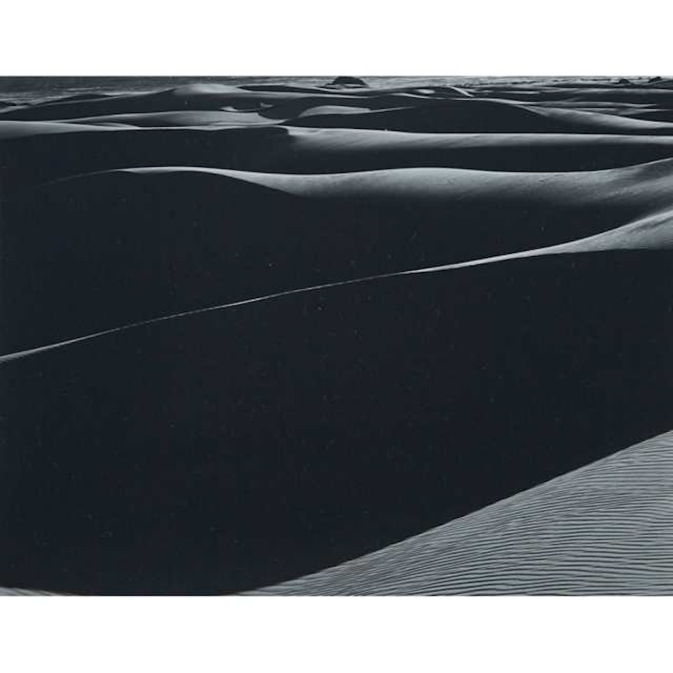 DUNES, OCEANO by Edward Weston
