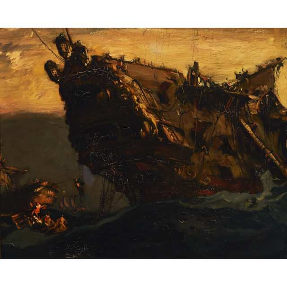 AFTER TRAFALGAR by Sir Frank Brangwyn