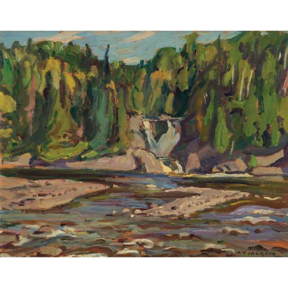 FALLS ON THE MAGPIE RIVER, WAWA by Alexander Young Jackson