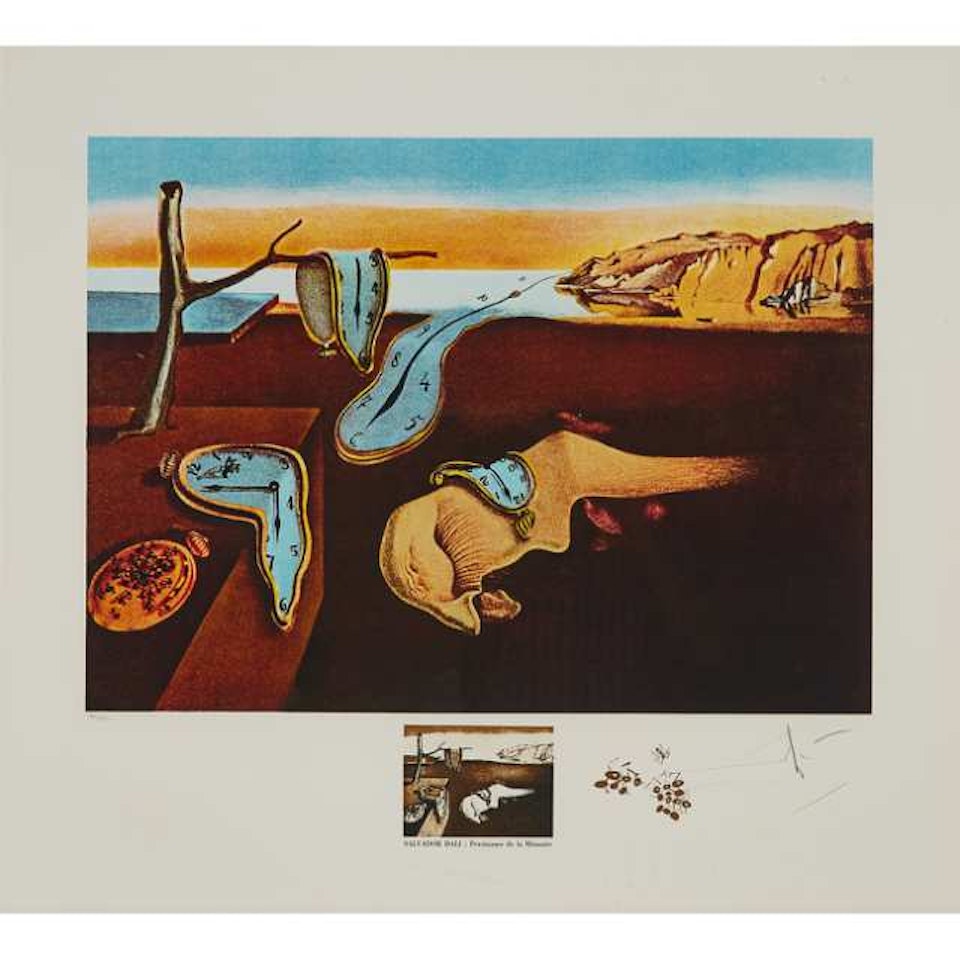 DALÍ: PERSISTANCE DE LA MÉMOIRE (FROM CHANGES IN GREAT MASTERPIECES) by Salvador Dali