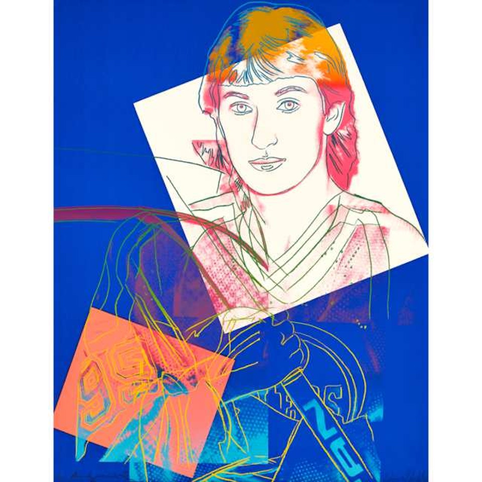 WAYNE GRETZKY #99,; [FELDMAN & SCHELLMANN, II. 306] by Andy Warhol