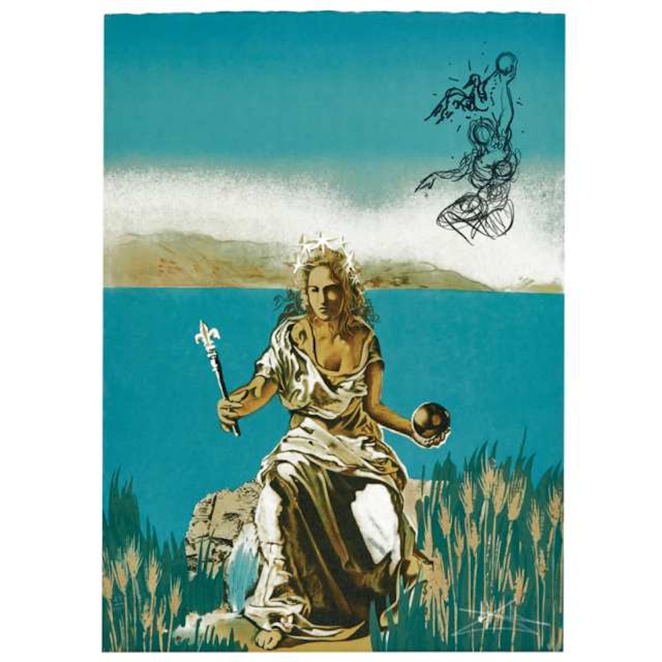 VISIONS SURREALISTE (THE COMPLETE FOLIO OF FOUR) by Salvador Dali