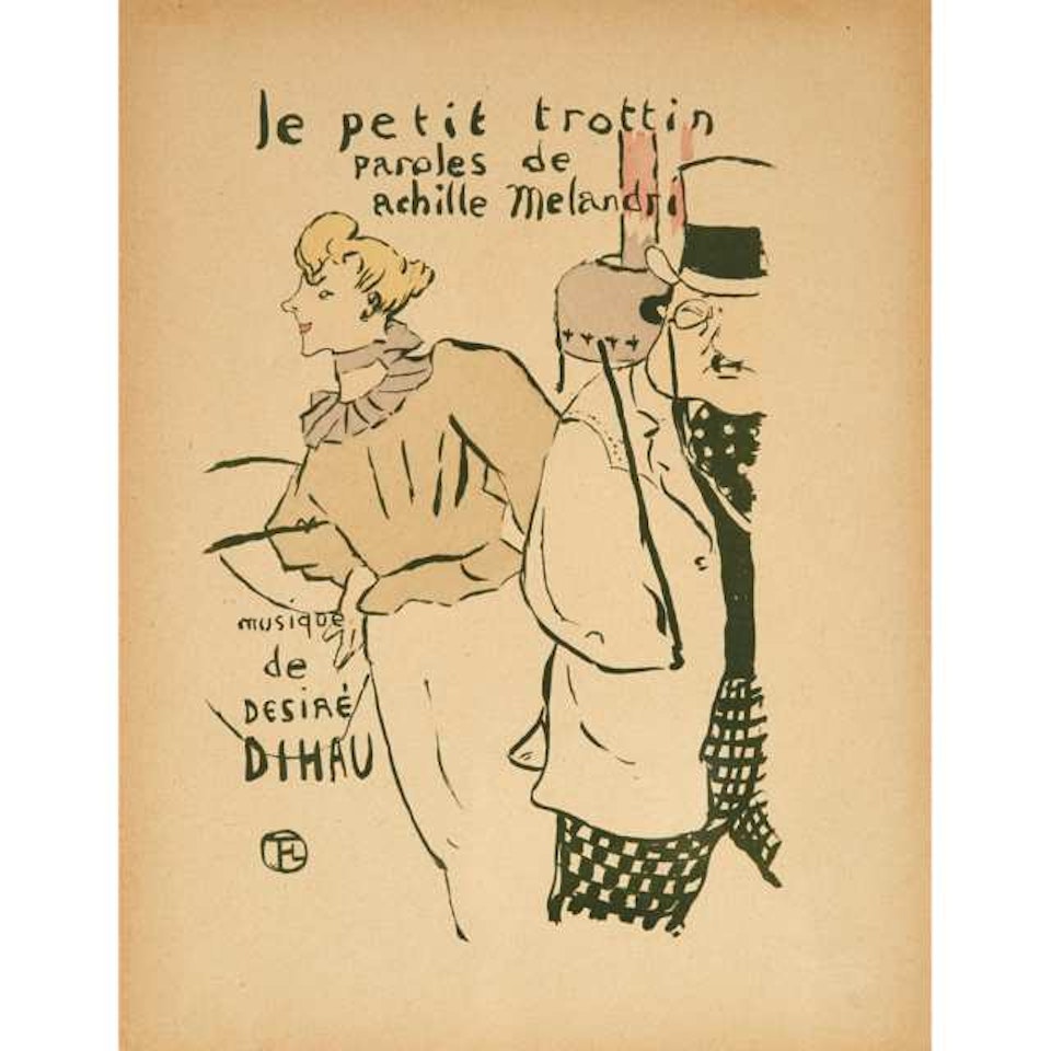 LE PETIT TROTTIN by Henri de Toulouse-Lautrec