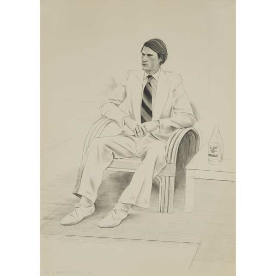 JOE MCDONALD (FROM FRIENDS); [SCOTTISH ARTS COUNCIL, 175; TOKYO 164] by David Hockney