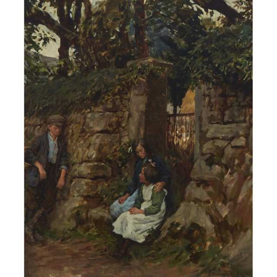 THE YOUNG FRIENDS by Stanhope Alexander Forbes