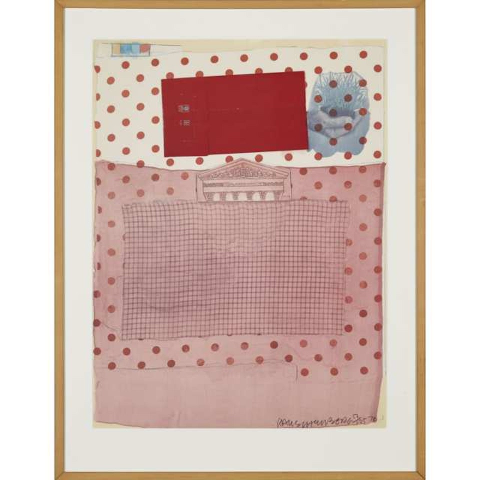 EQUAL JUSTICE UNDER LAW by Robert Rauschenberg