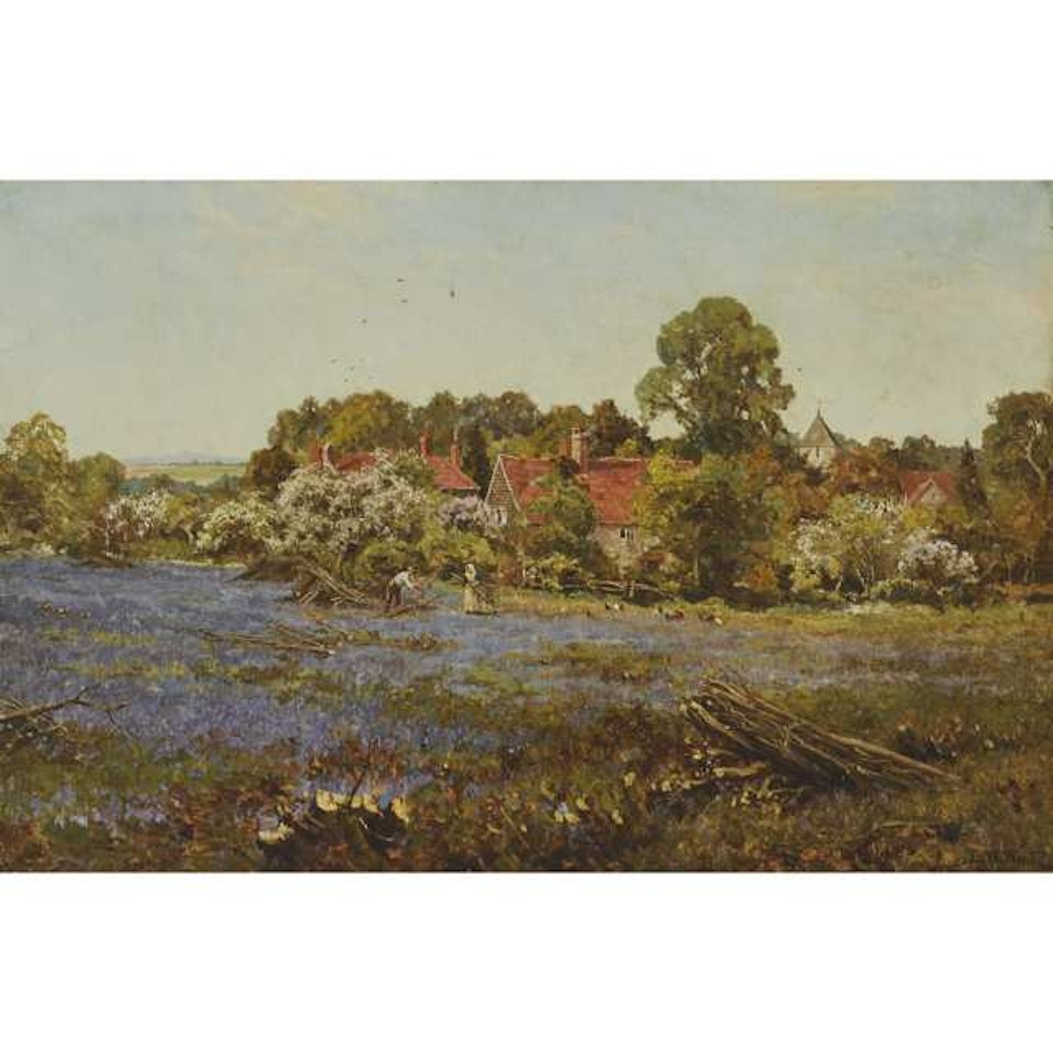 THE TIME OF BLOSSOM, FITTLEWORTH by Edward Wilkins Waite