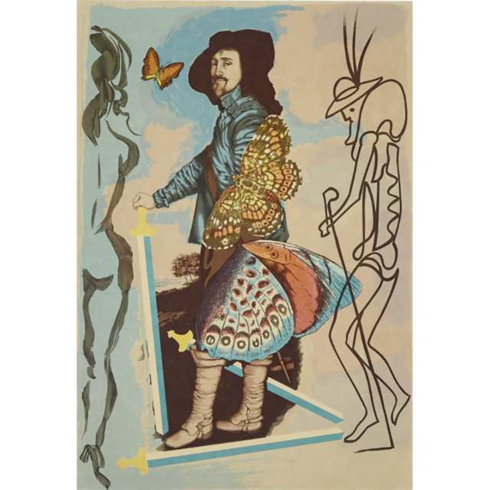 PAPILLONS ANCIENNES (SUITE OF 4) by Salvador Dali