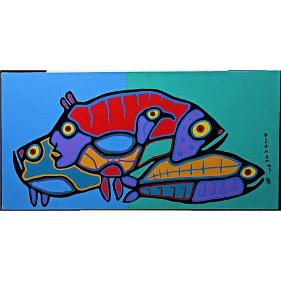 ALL IS WELL by Norval Morrisseau