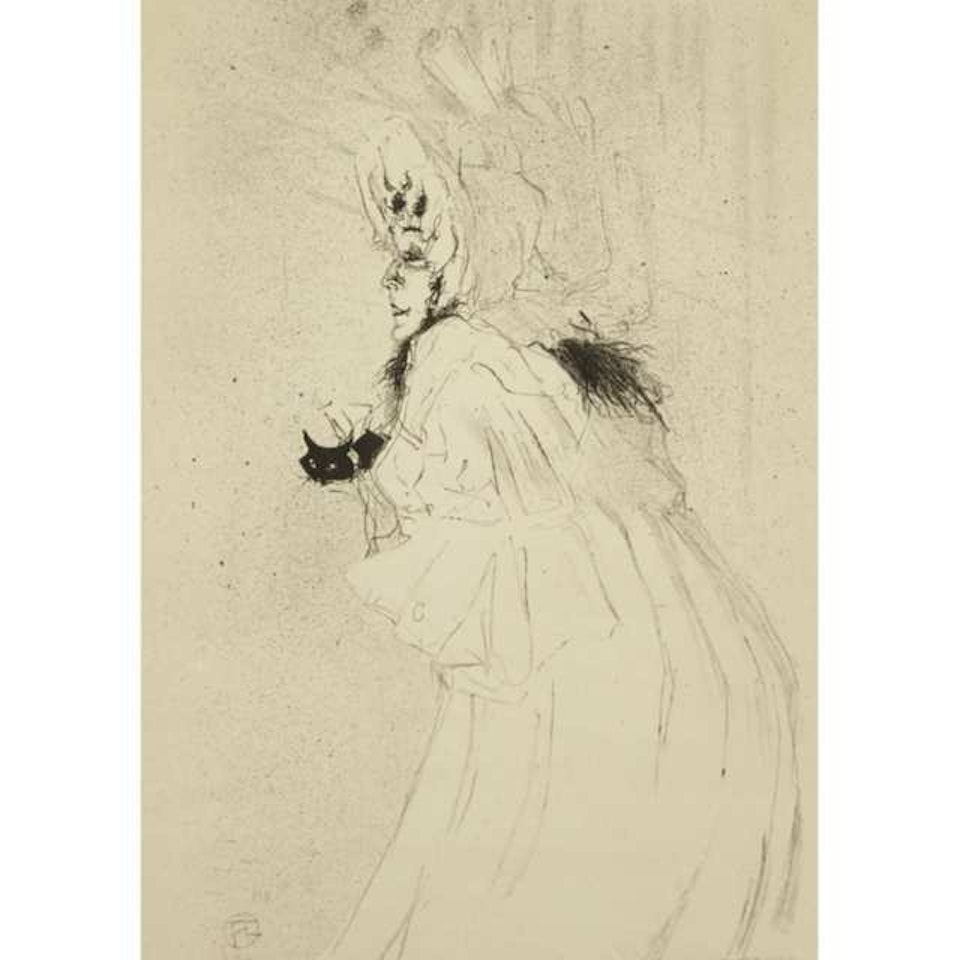 MISS MAY BELFORT SALUANT by Henri de Toulouse-Lautrec