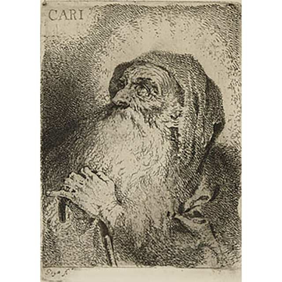 CARI(TAS) (SAN FRANCISCO DE PAULA), [DELTEIL, 2] by Francisco José de Goya