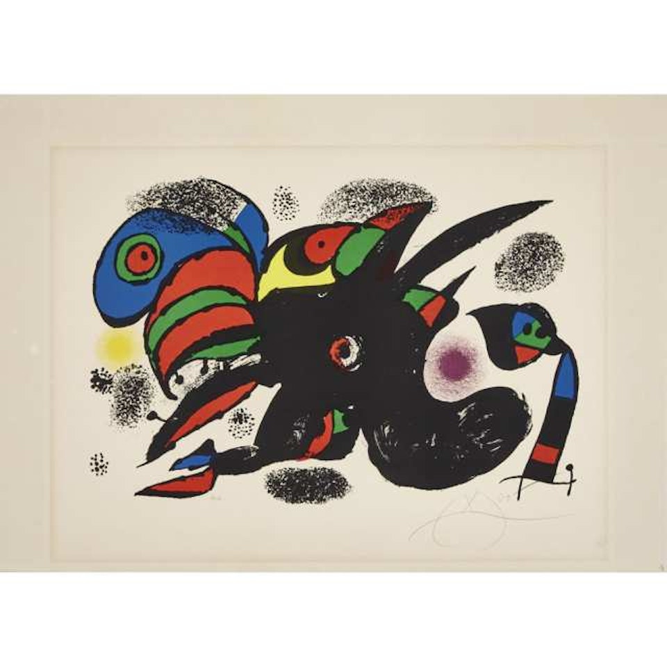 XXE SIÈCLE, NO. 47 by Joan Miró