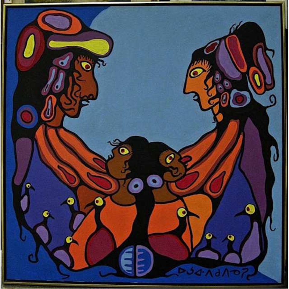 THE FAMILY by Norval Morrisseau
