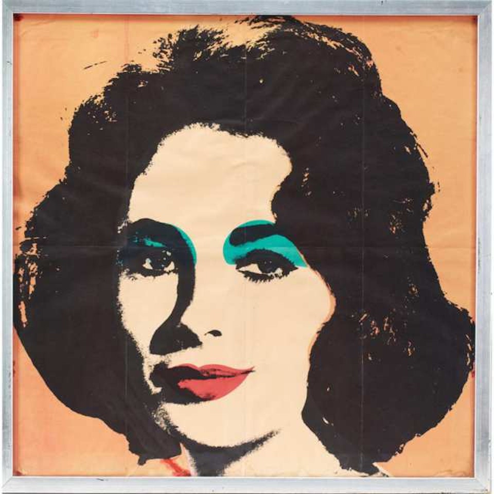 LIZ (THE MAILED AND POSTMARKED INVITATION TO THE MORRIS INTERNATIONAL EXHIBITION: “ANDY WARHOL", HELD IN TORONTO IN 1965) by Andy Warhol