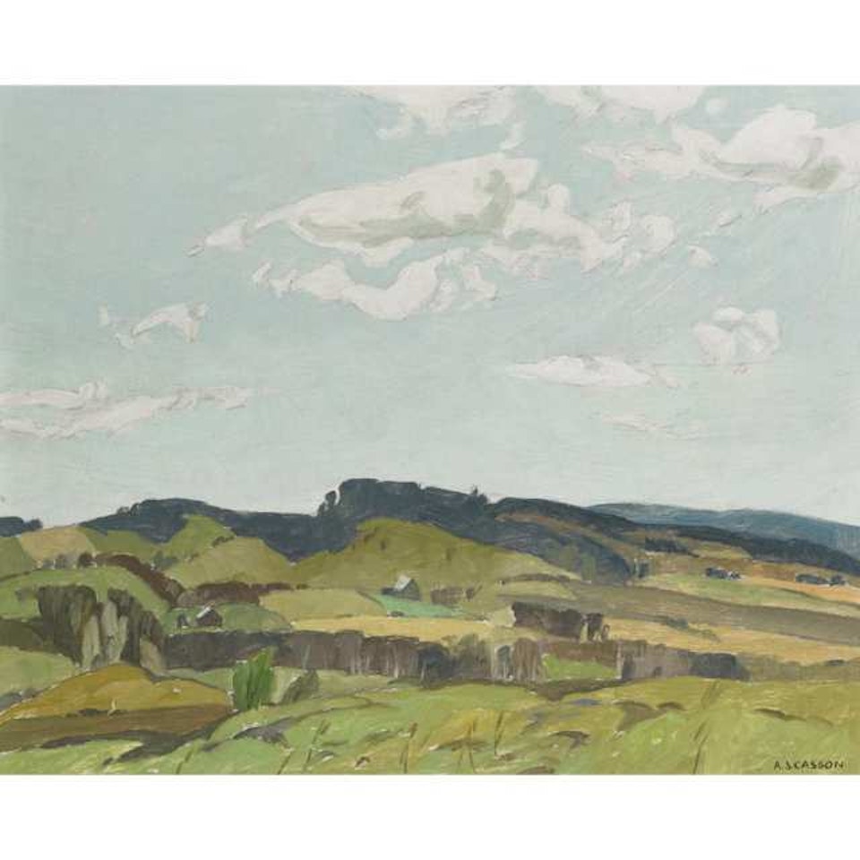 NOVEMBER HILLS by Alfred Joseph Casson