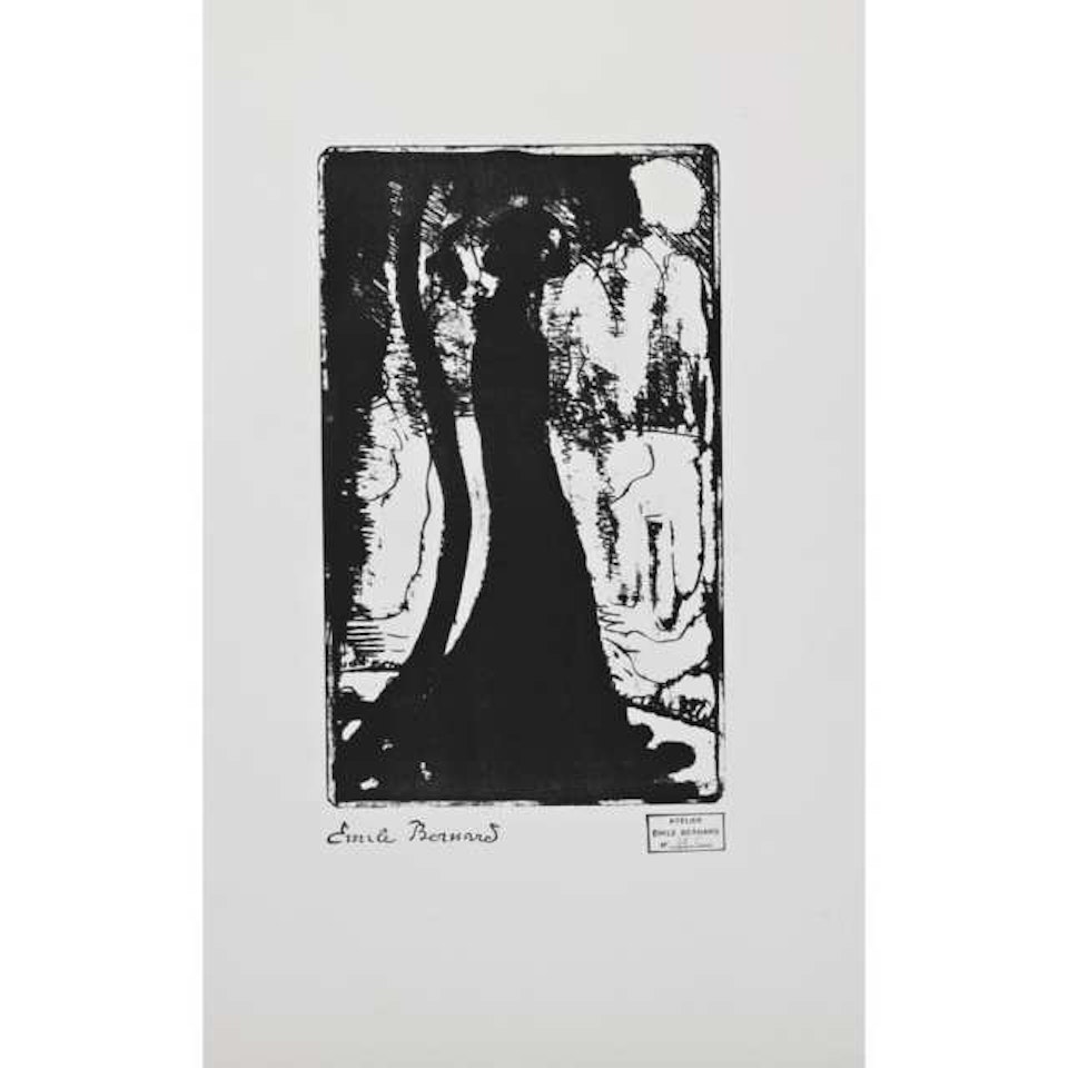 FROM LES CANTILENES DE JEAN MOREAS; LA LESSIVE by Emile Bernard