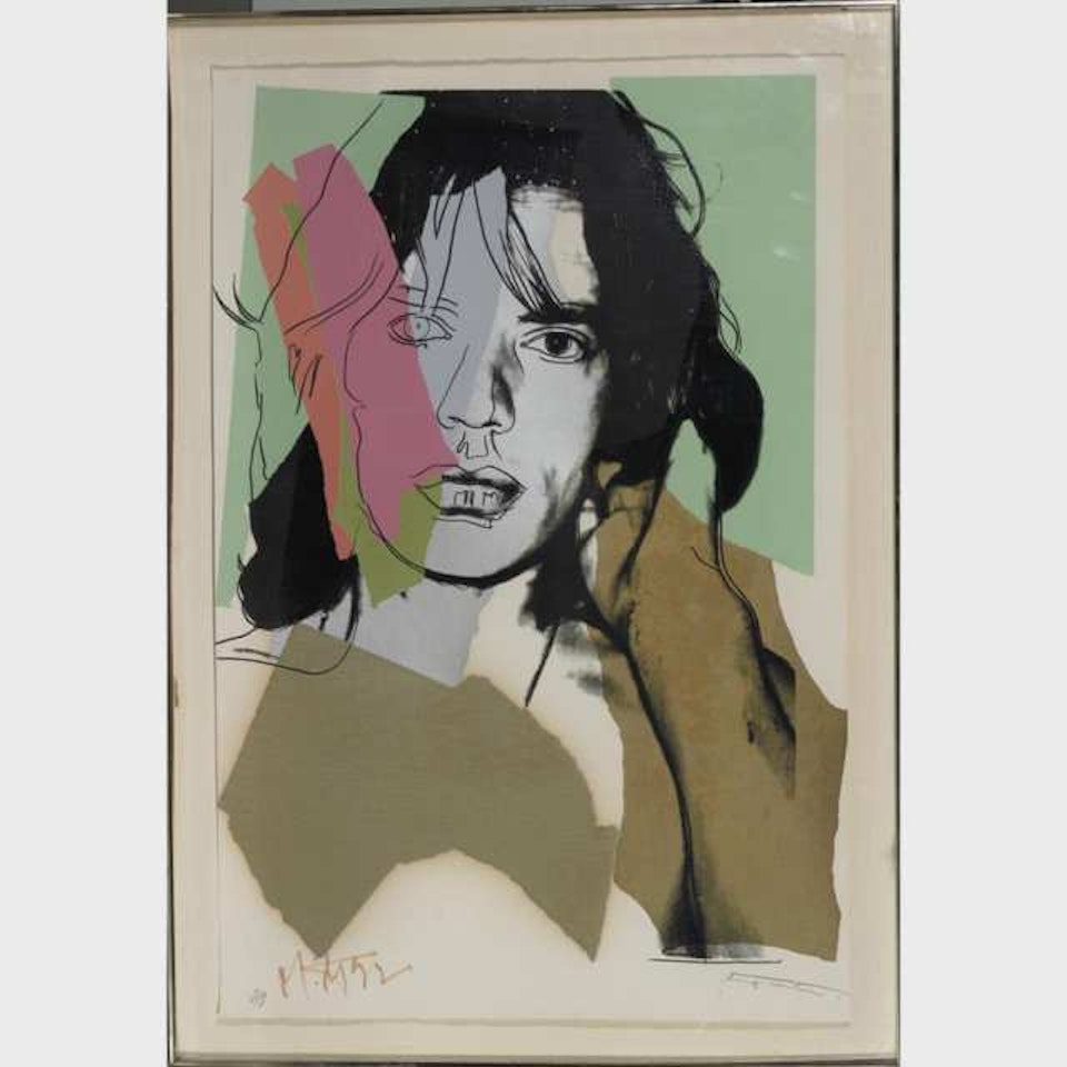 MICK JAGGER, 1975 [F. & S. II.140] by Andy Warhol