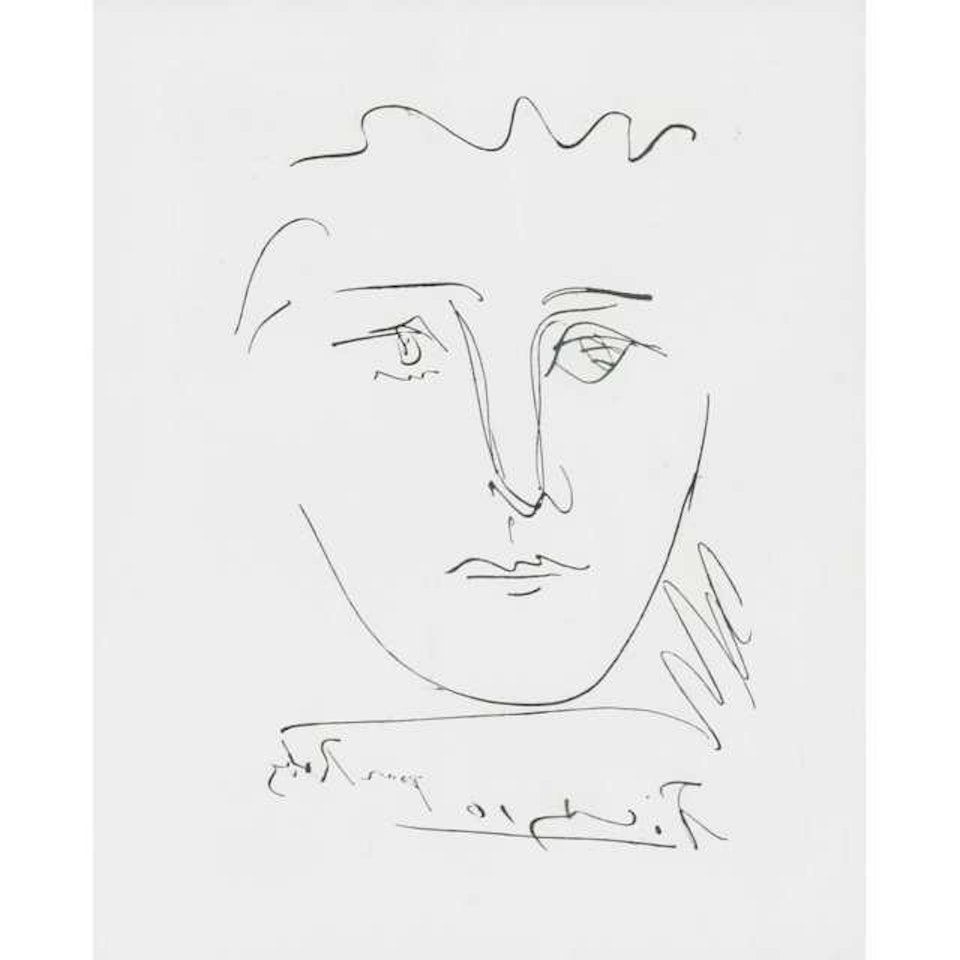 POUR ROBY (FROM L"AGE DE SOLEIL BY ROBERT J. GODET) by Pablo Picasso