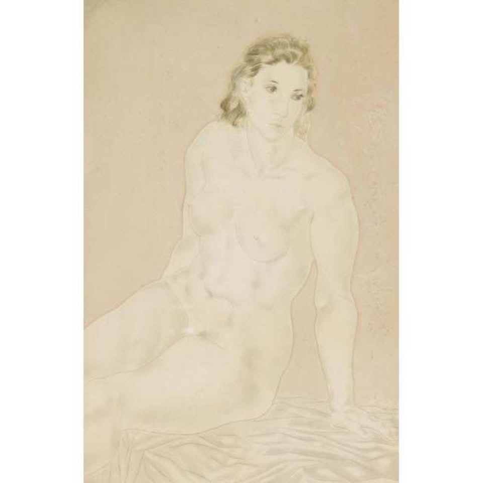NU ASSIS (FROM FEMMES) by Leonard Tsuguharu Foujita